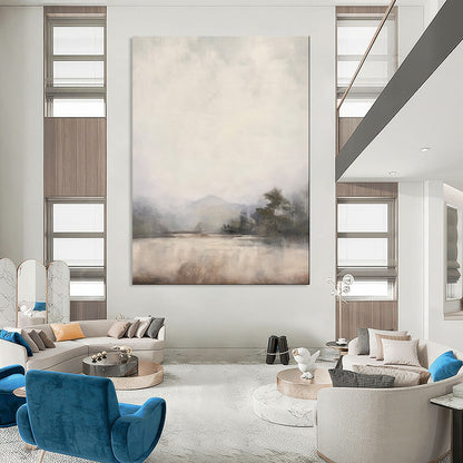 Luminous Textured Abstract Wall Art for Living Room & Foyer LargeART2056