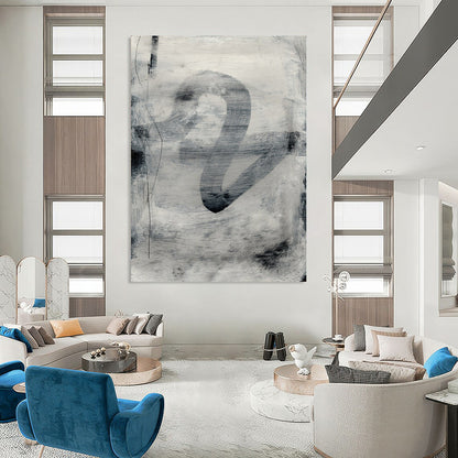 Custom-Made Large Abstract Paintings: Handcrafted, Textured Beauty DTP189