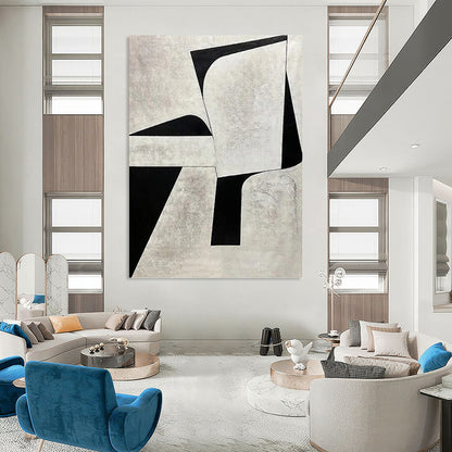 Designer - Driven Hand - Painted Textured Canvas Art for Dining Room & Hotel Lobby DKH1128