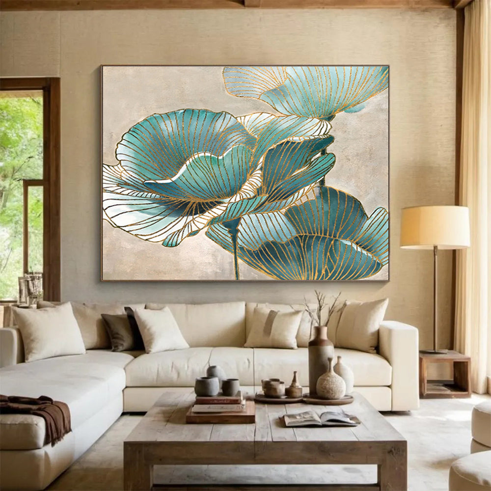 Vast Abstract Mural for Bedroom & Office DKH428