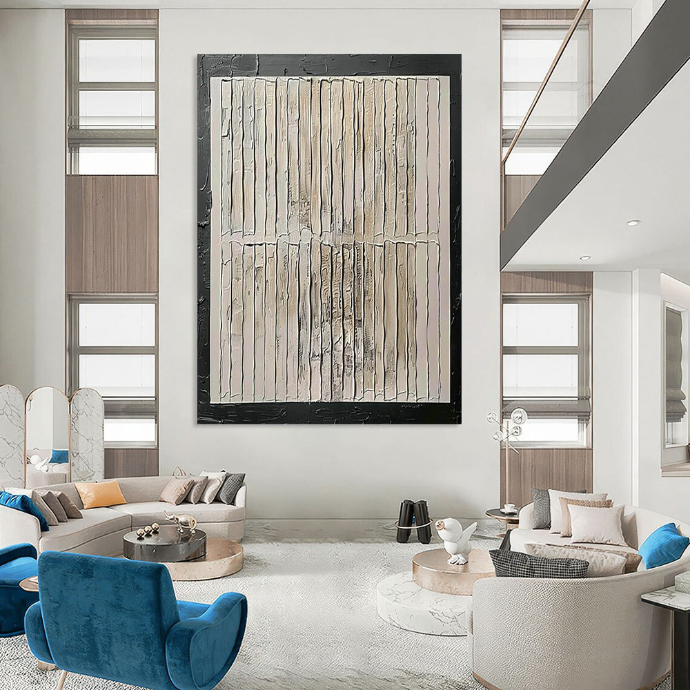 Tremendous Hand-Painted Abstract Wall Murals for Bar & Hallway LargeART2352
