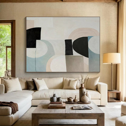 Gigantic Hand - Painted Textured Abstract Wall Painting for Bedroom & Hallway DKH583