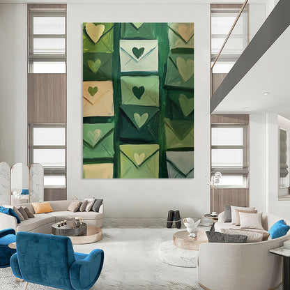 Mysterious & Intriguing Abstract Canvas Art for Bedroom & Hallway LargeART2031