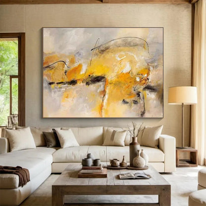 Massive Abstract Painting for Office & Entryway DKH431