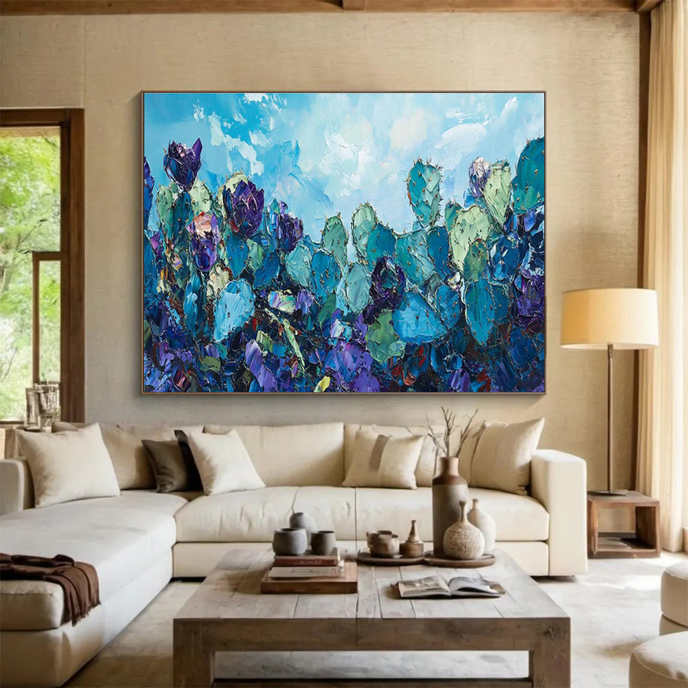 Unique Original Oversized Textured Handmade Abstract Painting for Decorative Innovation DKH827