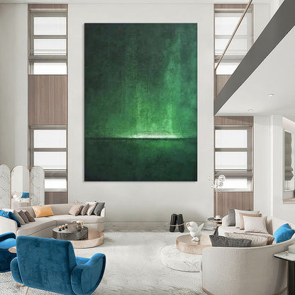 Oversized Hand-Painted Abstract Mural for Living Room & Dining Room LargeART1891