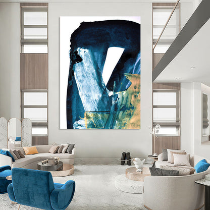 Big Hand-Painted Abstract Creations: Custom, Textured, and Breathtaking DTP190