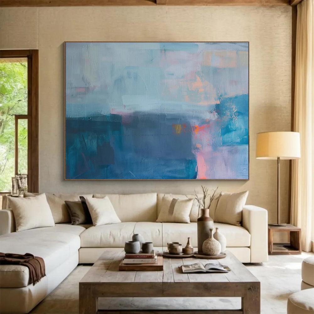 Colossal Textured Abstract Artwork for Living Room & Entryway DKH485