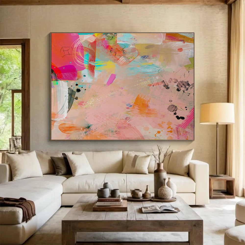 Bespoke Large - Format Art for Living Room & Office DKH079