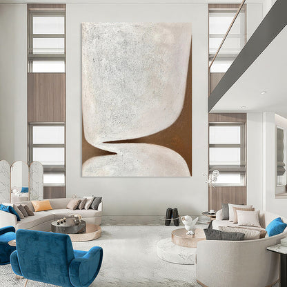 Enormous Hand - Painted Textured Abstract Painting for Living Room & Office DKH1179
