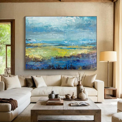 Ravishing Oversized Abstract Canvas for Living Room & Bar DKH190