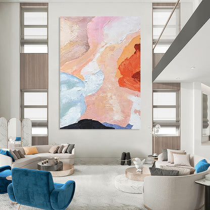 Handcrafted Large Abstract Art for Dining Room & Bar DTP275