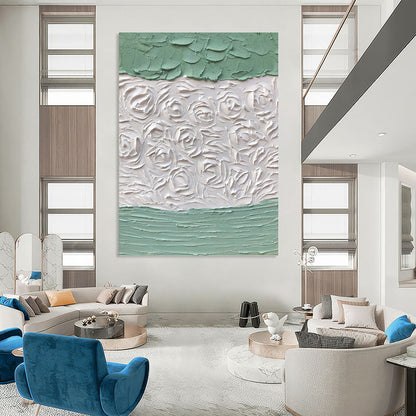 Dynamic Hand - Painted Textured Abstract Painting for Living Room & Office DKH1269