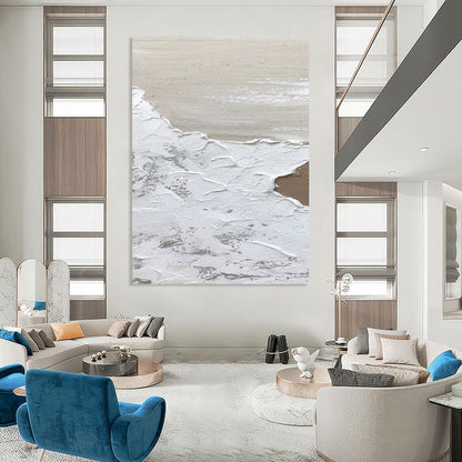 Large Custom Abstract Artworks with Textured Styles for Hotel & Entryway DTP374