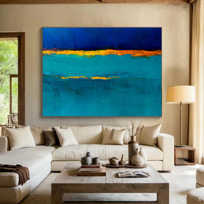 Monumental Abstract Canvas for Office & Dining Area DKH396