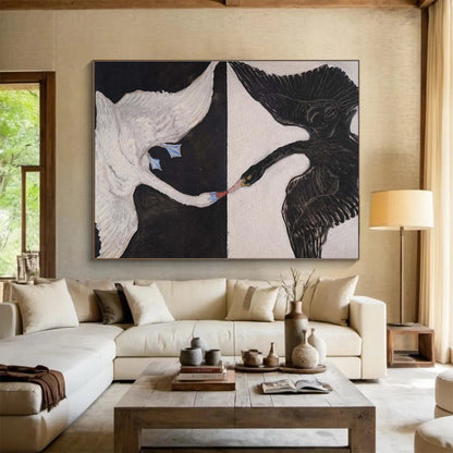 Hand-Painted Bespoke Wall Art for Bedroom & Dining Room DKH125