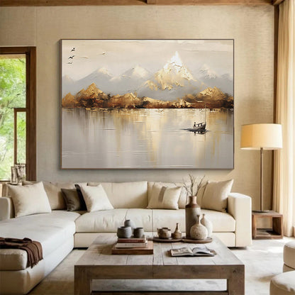 Giant Abstract Artwork for Living Room & Dining Room DKH158