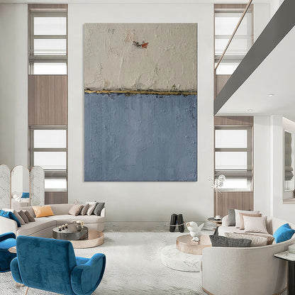 Radiant & Glowing Hand-Painted Custom Abstract Painting for Living Room & Dining Room LargeART1967