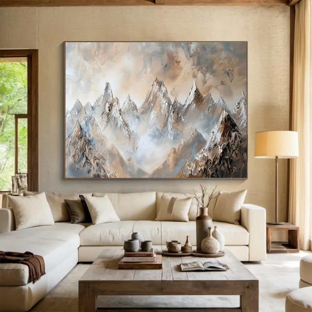 Immense - Sized Abstract Canvas for Bedroom & Hallway DKH466
