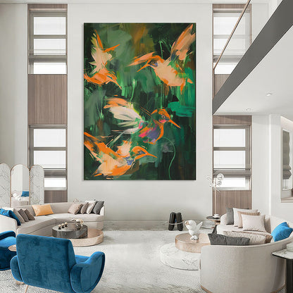 Serene & Calming Abstract Canvas Art for Office & Hallway LargeART2026