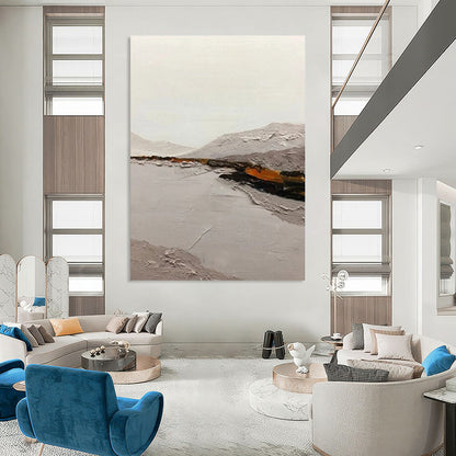 Custom Hand-Painted Abstract Paintings for Dining Room & Bar DTP401