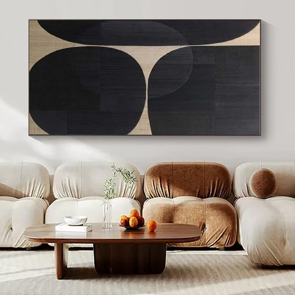 Oversized Custom Hand-Painted Abstract Art for Living Room & Hotel LargeART1474