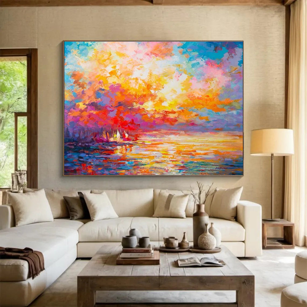 Vast Abstract Artwork for Office & Dining Hall DKH409