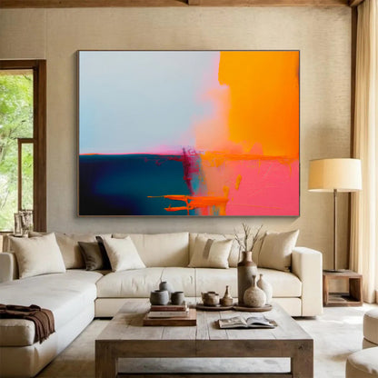 Enormous Textured Abstract Canvas for Hallway & Office DKH491