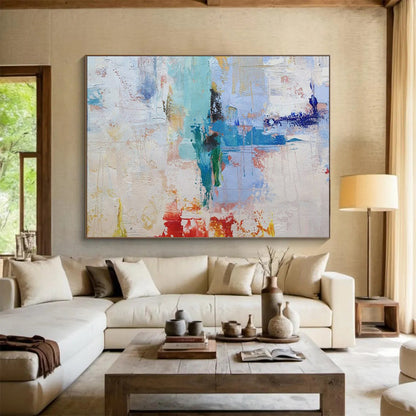 Adorable Large Abstract Wall Decor for Bedroom & Office LargeART1737