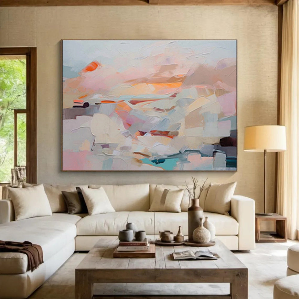 Immense Abstract Wall Mural for Living & Bar DKH410