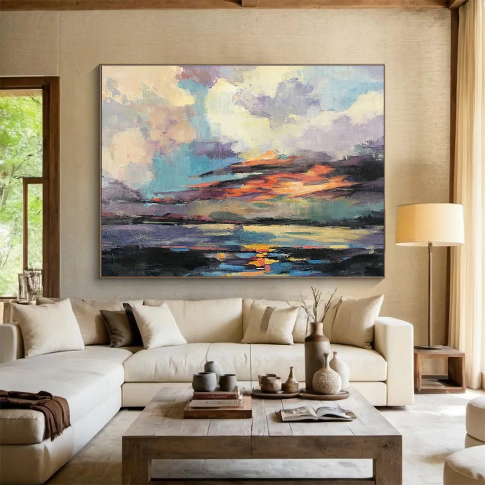 Alluring Large - Sized Abstract Wall Art for Bar & Office DKH197