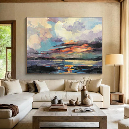 Alluring Large - Sized Abstract Wall Art for Bar & Office DKH197