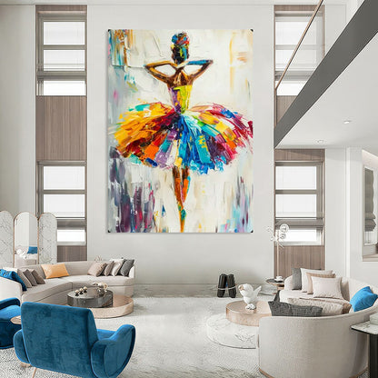 Large-Scale Textured Abstract Wall Art for Dining Room & Library LargeART2118