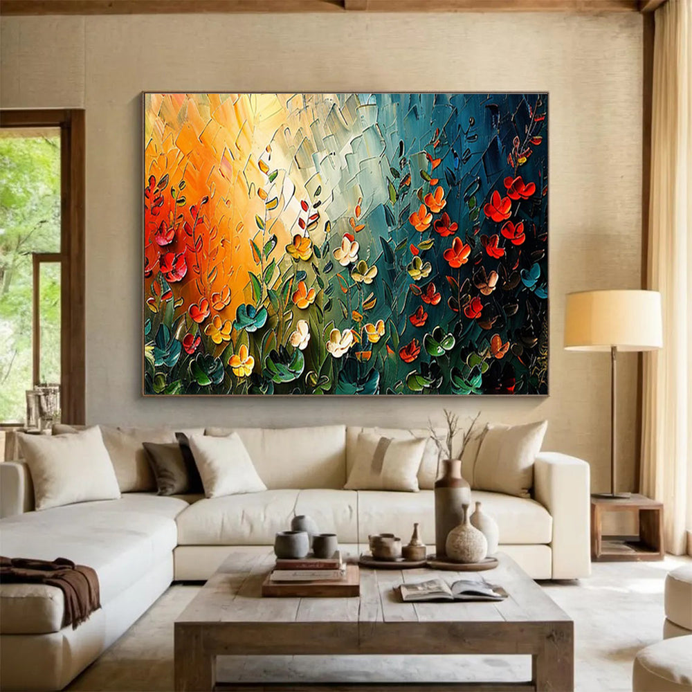 Giant Hand - Painted Textured Abstract Wall Mural for Decorative Impact DKH687