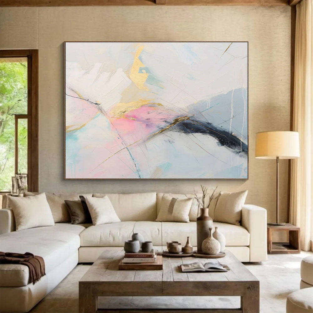 Giant Abstract Wall Decor for Hallway & Living Room DKH479