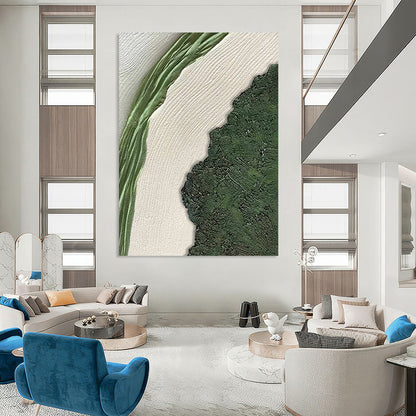 Large Custom Abstract Artworks: Textured Wonders for Bedroom & Entryway DTP316