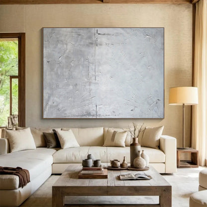 Opulent Original Grandiose Textured Hand - Painted Abstract Mural for Lavish Environments DKH848