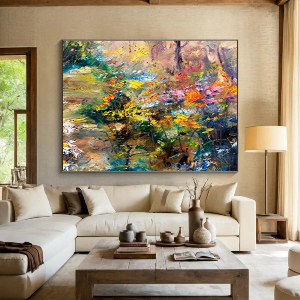 “Artistic Impulses” Massive Abstract Art for Living Room & Dining Room DKH364