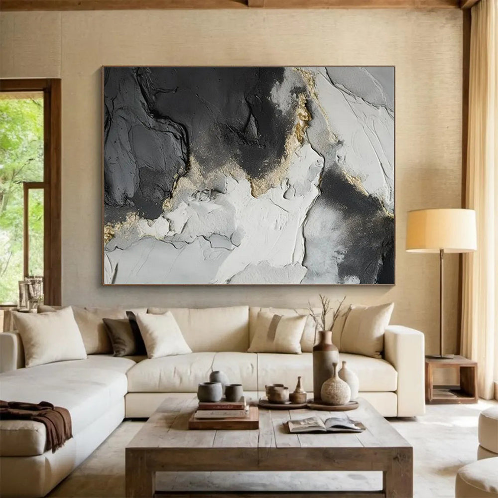 Captivating Vast Abstract Mural for Office & Hallway LargeART1580
