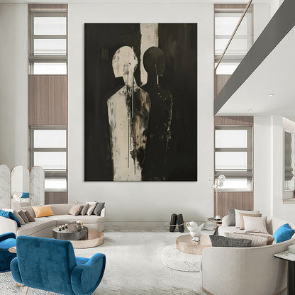 Artisan-Made Large-Scale Textured Canvas for Office & Bedroom LargeART2171