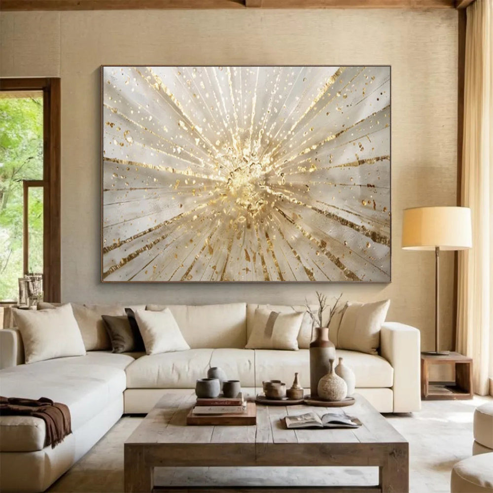 Tranquil Large - Scale Abstract Canvas for Bedroom & Entryway LargeART1615