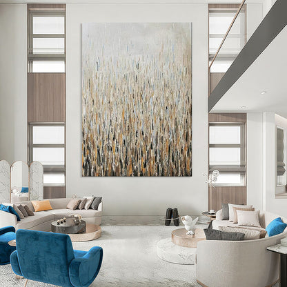 Hand-Painted Personalized Abstract Painting for Office & Hallway LargeART1889