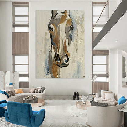 Immense Hand-Painted Abstract Wall Installations for Living Room & Foyer LargeART2186
