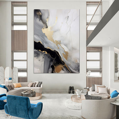 Vibrant Textured Abstract Wall Art for Bar & Event Space LargeART2065