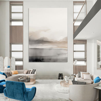 Elegant Textured Abstract Wall Art for Dining Room & Banquet Hall LargeART2060