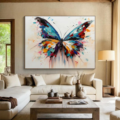Colorful Butterfly Burst - Whimsical Nursery Joy DLZ054
