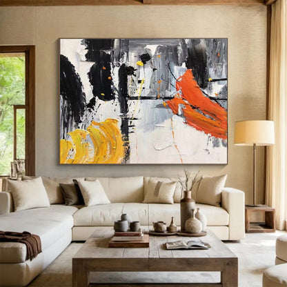Breathtaking Massive Abstract Mural for Bar & Entryway DKH187