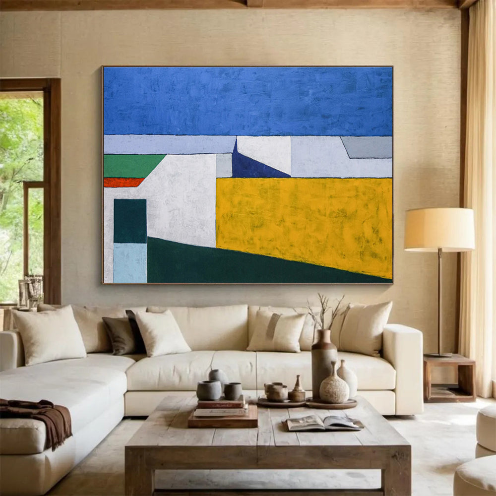 Grand Hand - Painted Abstract Artwork for Office & Bedroom DKH557