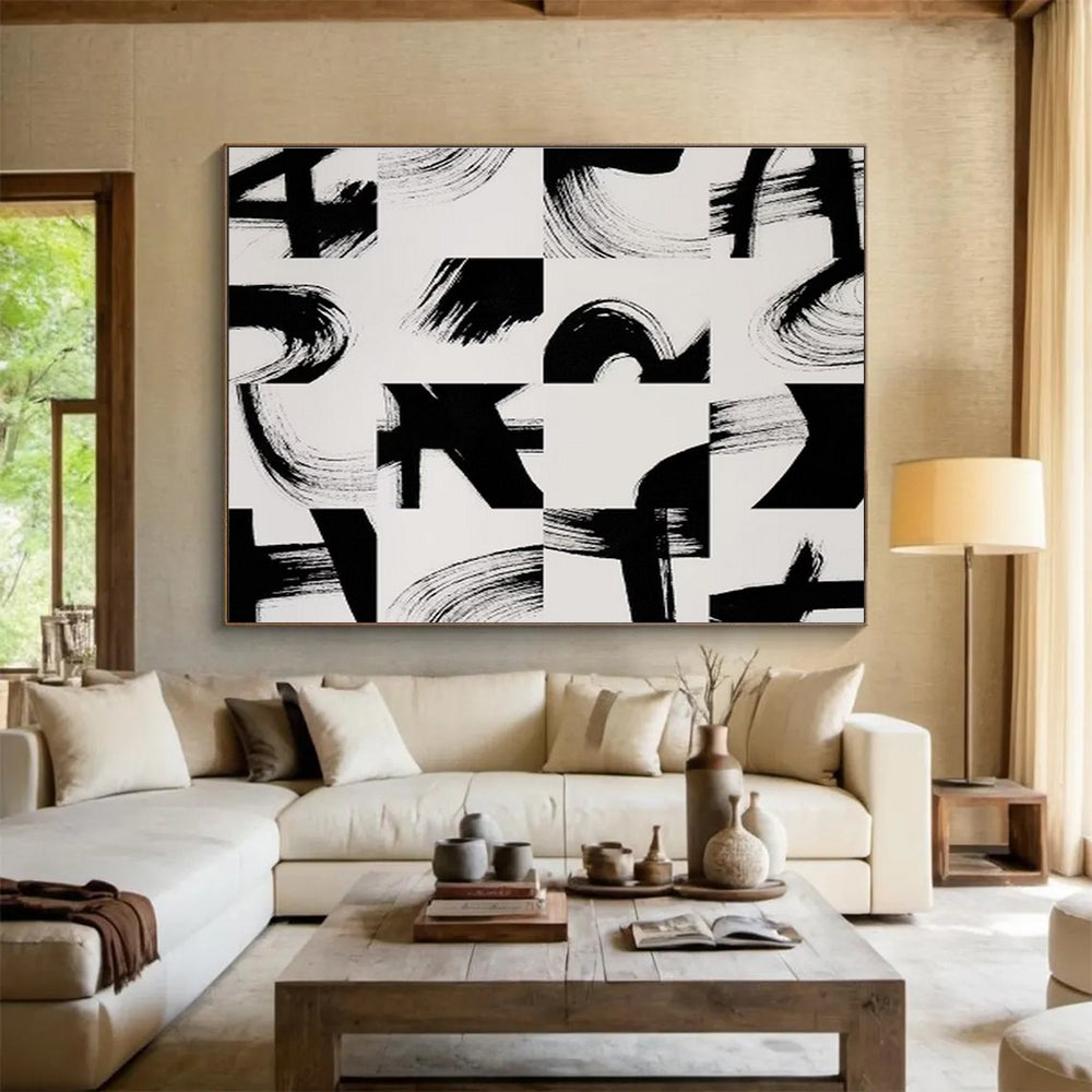 Colossal Abstract Painting for Office & Hallway DKH447