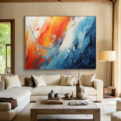 Impressive Colossal Abstract Wall Mural for Bar & Hotel LargeART1704